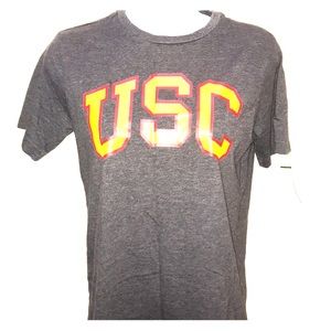 - USC grey shirt with logo small kids